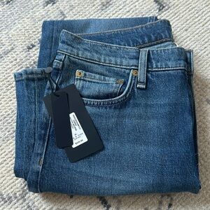 Rag & Bine Mid Rise Peyton Bootcut Jeans in Corso